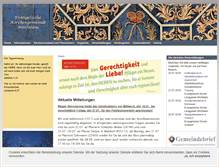 Tablet Screenshot of kirchengemeinde-moerfelden.gross-gerau-evangelisch.de
